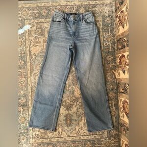 Hollister Women's Straight Leg Blue Jeans